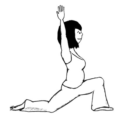 Anjaneyasana Pose