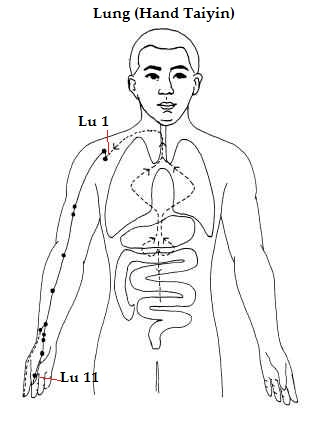 lung lac points